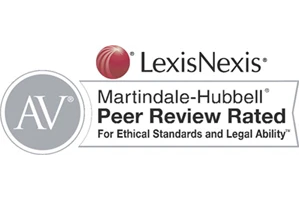 Martindale-Hubbell Peer Review Rated for ethical standards and legal ability
